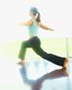 girl jogging